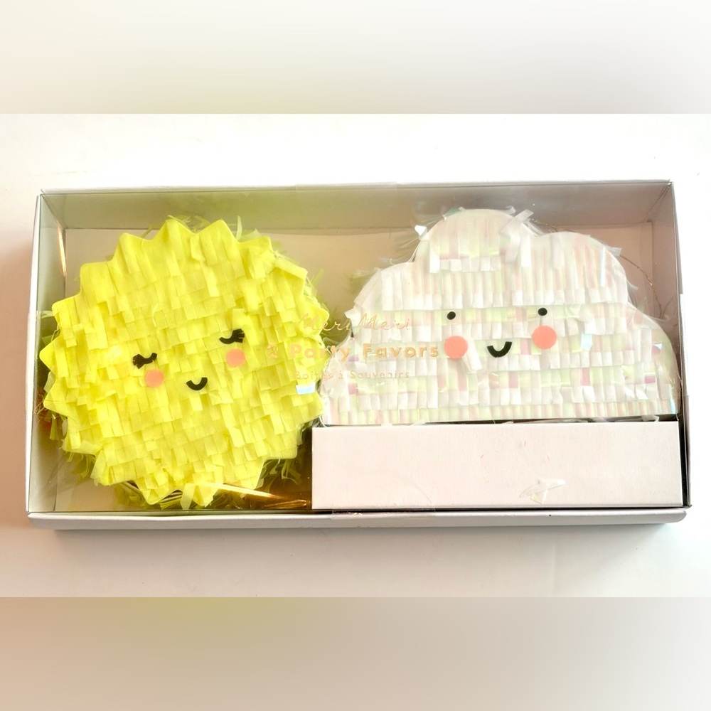 Meri Meri Sun and Cloud Mini Piñata Party Decorations